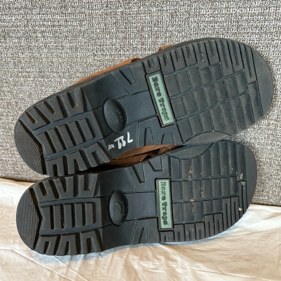 Baretraps Brown Leather Sandals Women’s Sz 8.5 Slingback Adjustable Beach Vaca - Picture 7 of 8